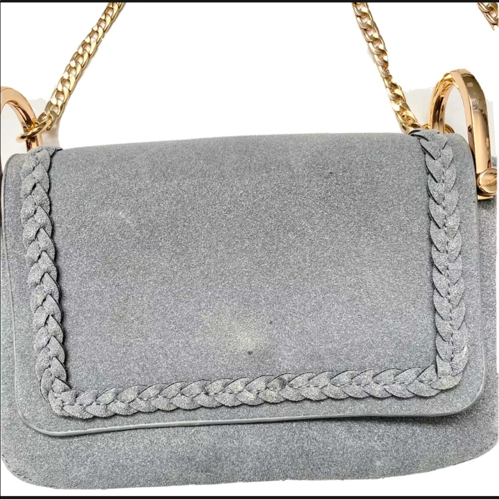 H&M Gold Chain Regenerated leather Crossbody.